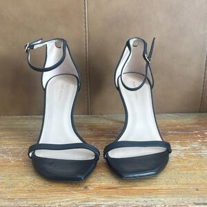 Stuart Weitzman Strappy Black Heels Size 8